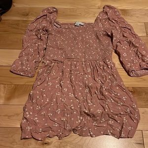 XS pink romper from American eagle